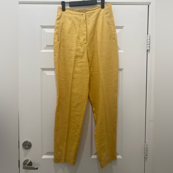 TOTOnKO 100% Linen Pants, 12 - Picture 1 of 8